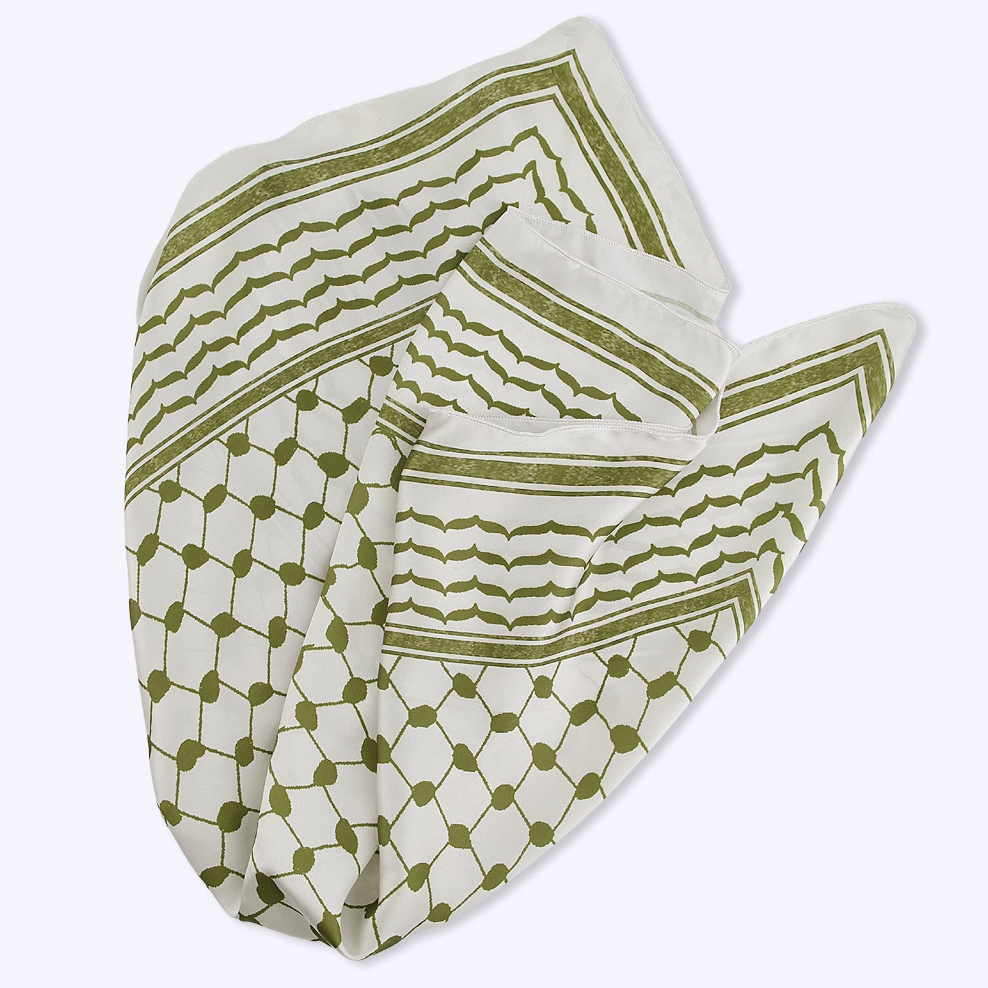 Classic Keffiyeh Bandana – Olive
