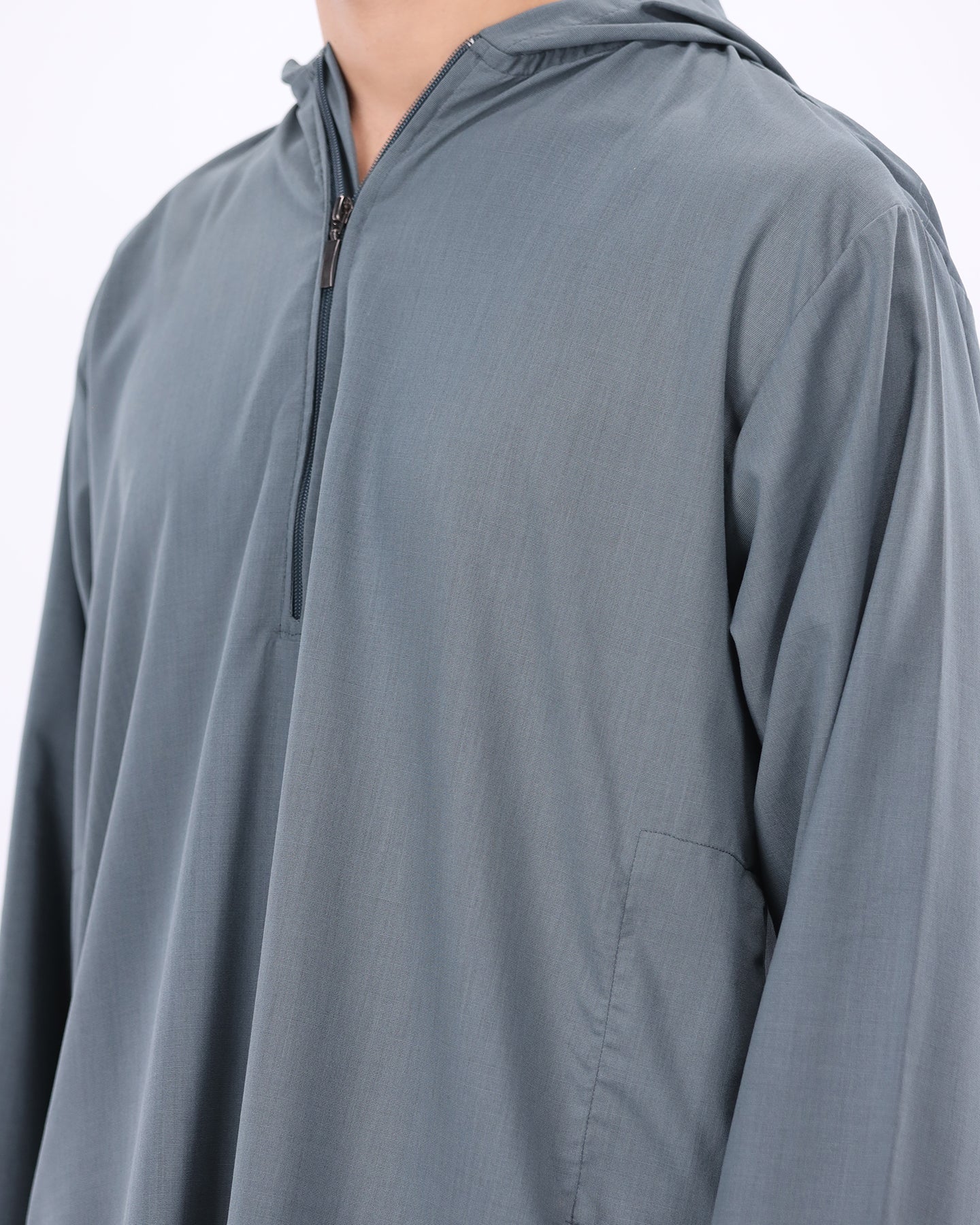 Nomad Hoodie Kurta Set – Teal  5.0
