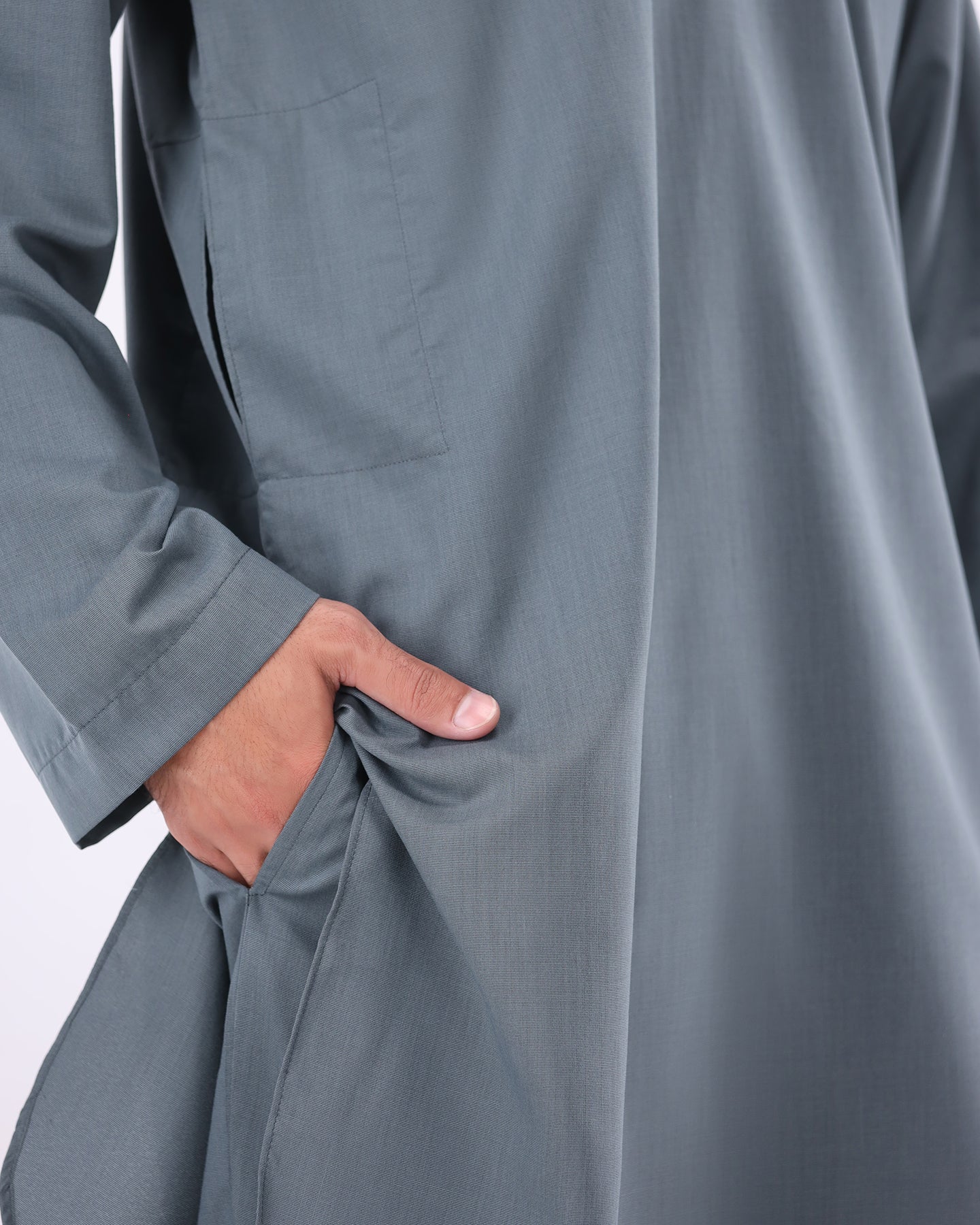Nomad Hoodie Kurta Set – Teal  5.0