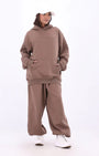 Strangers Hoodie - Sand Brown