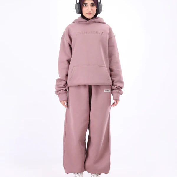 Strangers Co-ord Set - Tea Pink