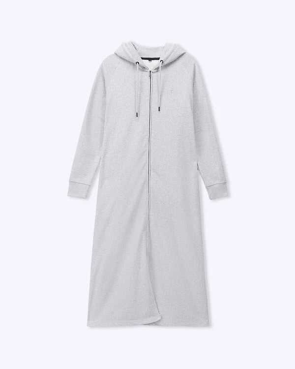 Halo Zipper - Heather Grey