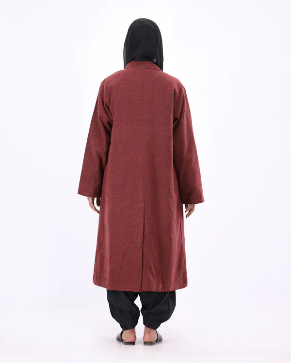 Wanderer Drape - Maroon