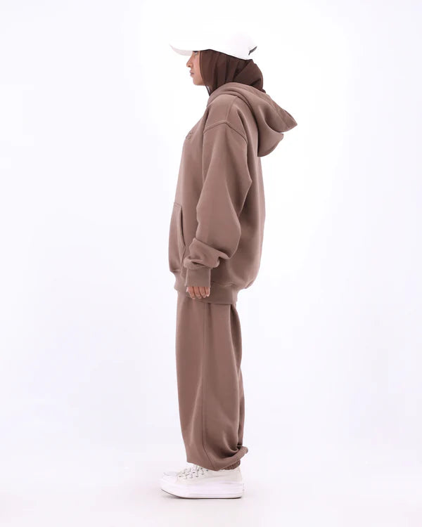 Strangers Hoodie - Sand Brown