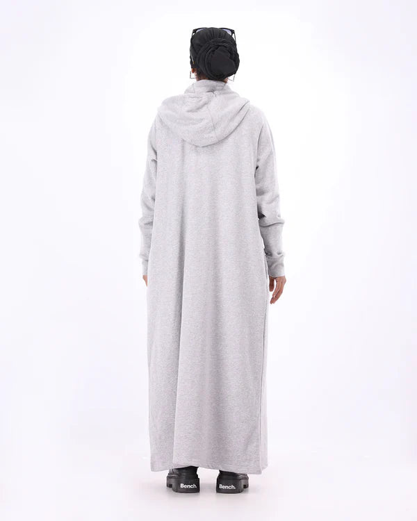 Halo Zipper - Heather Grey