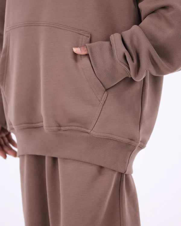 Strangers Hoodie - Sand Brown
