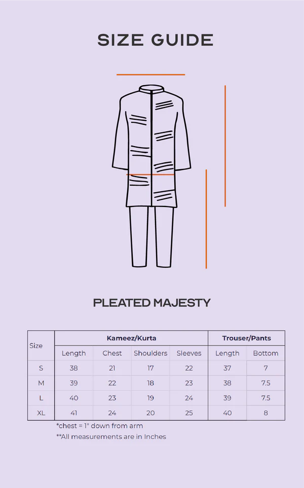 Pleated Majesty Suit