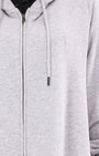 Halo Zipper - Heather Grey